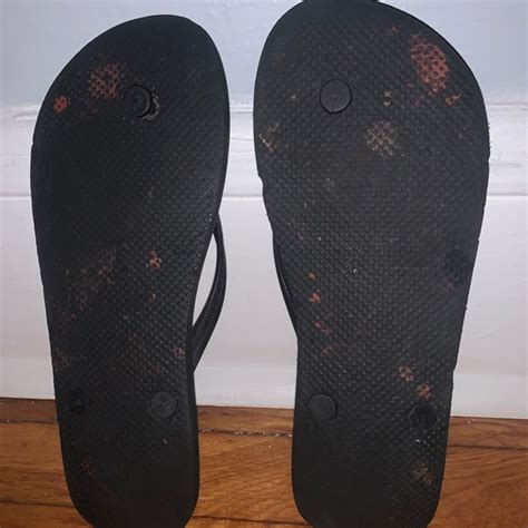 Old Navy Shoes Old Navy Black Flip Flops Womens Well Worn Summer