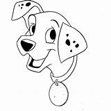 Dalmatian Coloring Puppy Pages Cute Dalmatians Afd1 101 Dog Printable Dalmation Print Disney Color Clipart Clip Popular Book Info Library sketch template