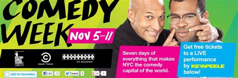 comedy week presents  key peele show  living  nyc