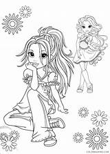 Coloring Pages Moxie Printable Girlz Coloring4free Related Posts sketch template