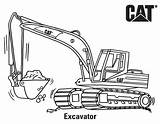 Excavadora Pala Excavator Excavators sketch template