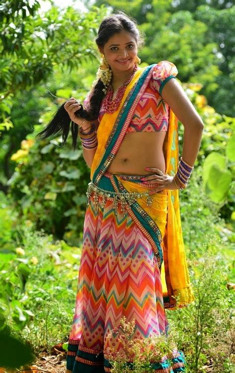 telugu actress shreya vyas stills in half saree photos bollywood
