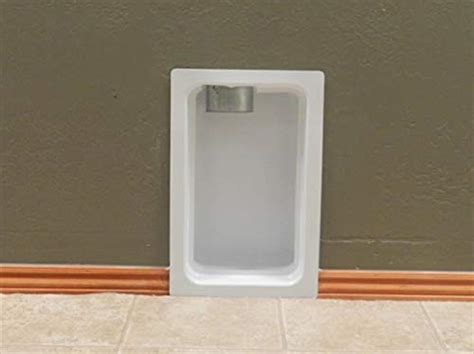 Dryer Box Vent Box Metal White With Trim Ring For 2x4 Wall Pricepulse