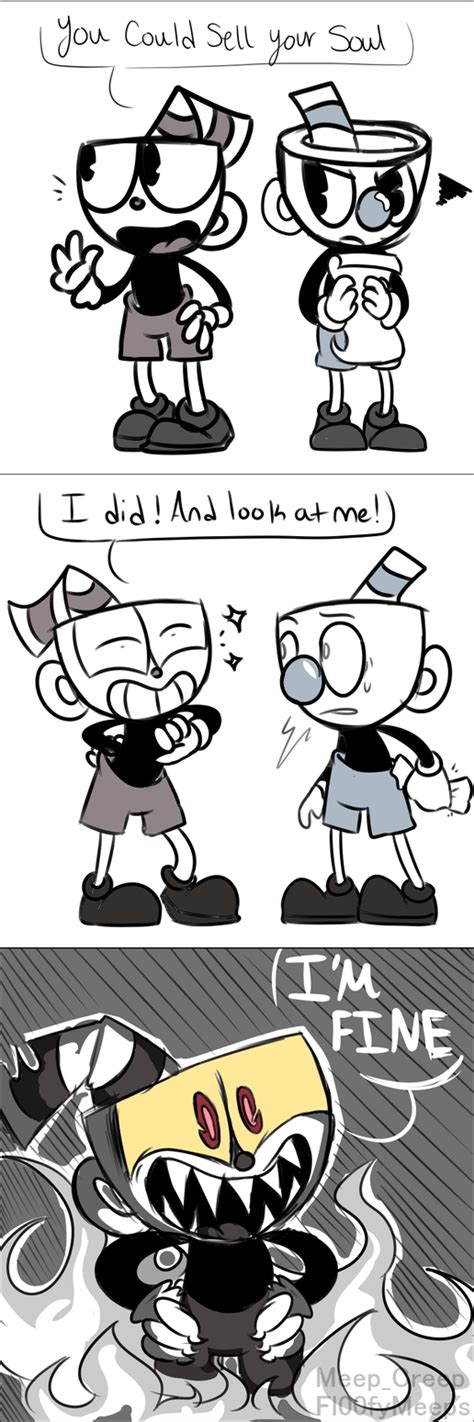 You Could Sell Your Soul Cuphead Comic By Meepcreep On Deviantart