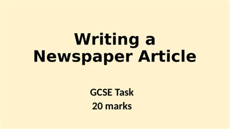 writing  newspaper article ks teaching resources