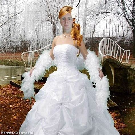 are these the most bizarre wedding photos ever daily mail online