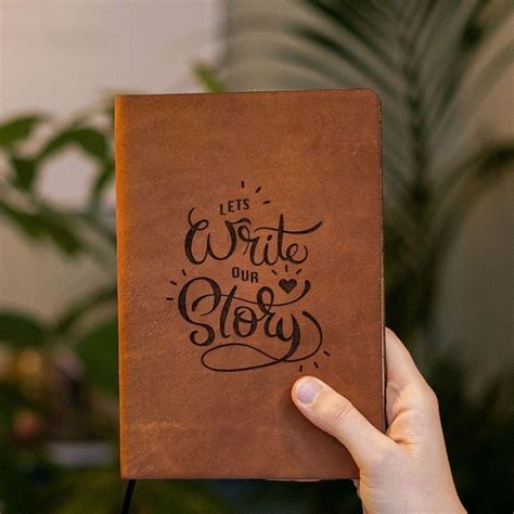 leren notitieboekje graveer je eigen ontwerp uniek en persoonlijk