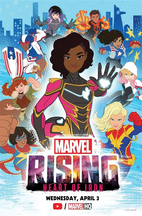 review marvel rising heart  iron laughingplacecom