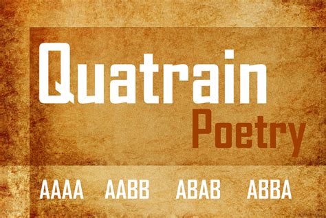 quatrain poems examples  quatrain poetry