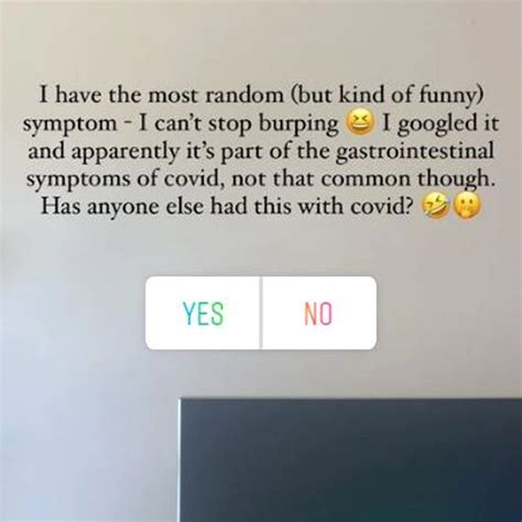 influencer reveals gross  funny covid side effect