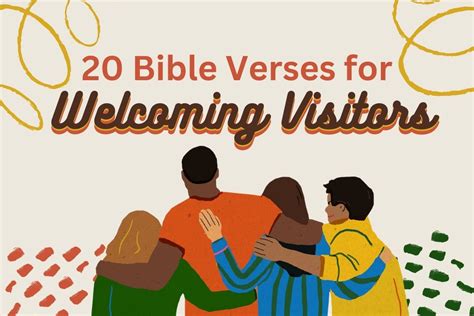 bible verses  welcoming visitors
