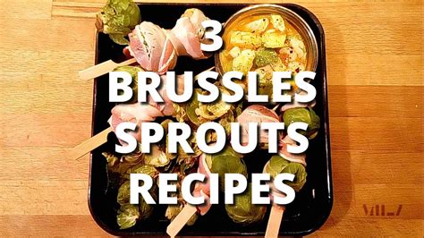 brussles sprouts recipes mhly youtube