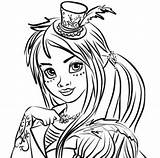 Descendants Coloring Pages Uma Evie Mal Disney Freddie Getcolorings Printable Getdrawings Color Wicked Drawing Colorings Print sketch template