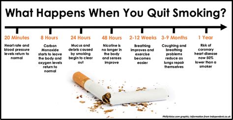 Here’s How Your Body Reacts When You Quit Smoking Phillyvoice