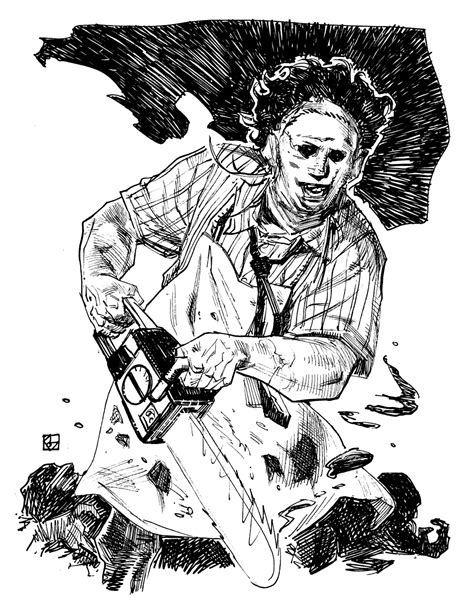 Leatherface From Texas Chainsaw Massacre By Deankotz On