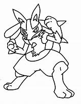Lucario Pokemon Coloring Pages Template Printable Color Print Mega Gallade Drawing Kids Deviantart Drawings Printables Getcolorings Getdrawings Coloringtop sketch template