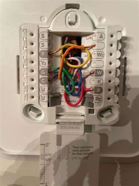wiring diagram   thermostat honeywell  yrs     replace  nest