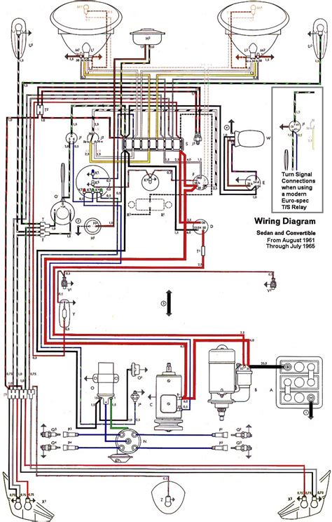 thesamba type  wiring diagrams vw wiring diagram cadicians blog