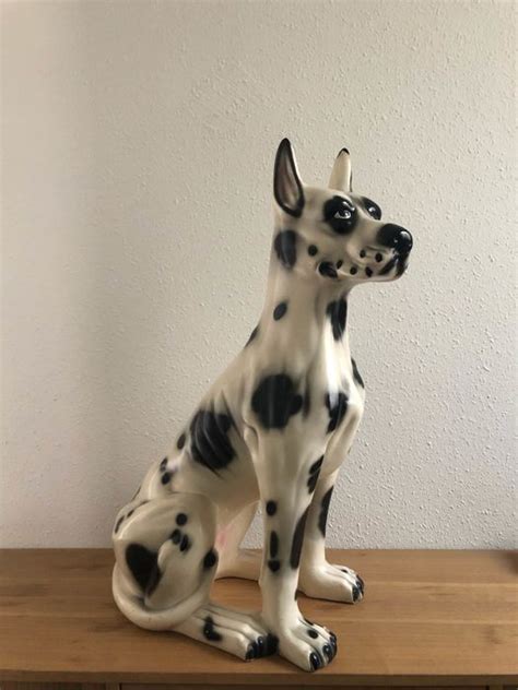 geglazuurde keramische hond cm keramiek catawiki