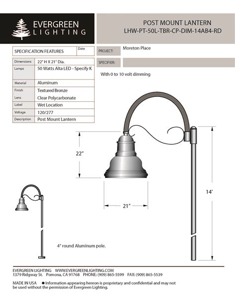 lhw pt  tbr cp evergreen lighting