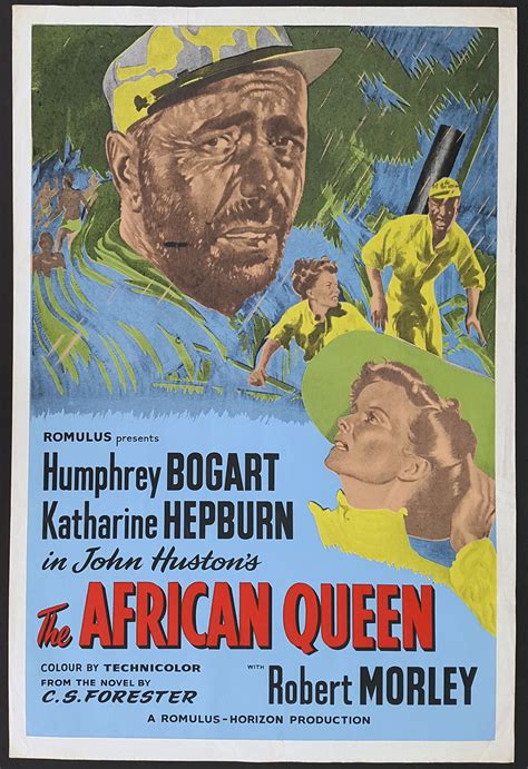 african queen  original vintage uk  sheet film poster picture palace  posters