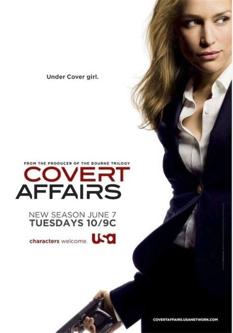 Covert Affairs Tv Shows Pinterest Pelis Series Y