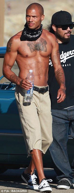 Jeremy Meeks Goes Shirtless To Show Off His Torso Daily