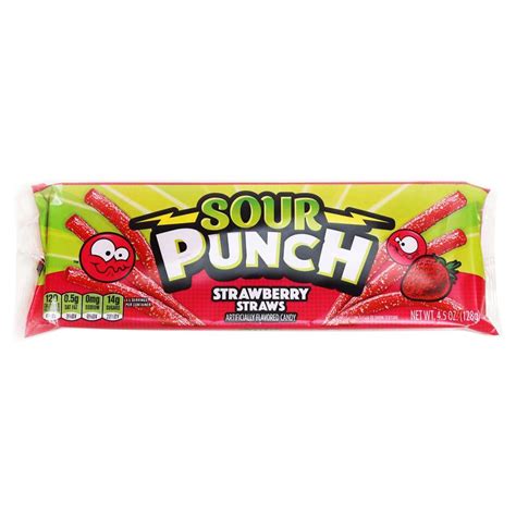 Sour Punch Strawberry Straws Shop Candy At H E B