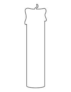 candle coloring sheet colorful candles candle template