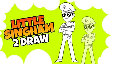 little singham animation cartoon how to draw youtube