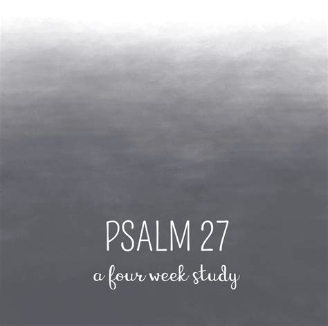 psalm   week study