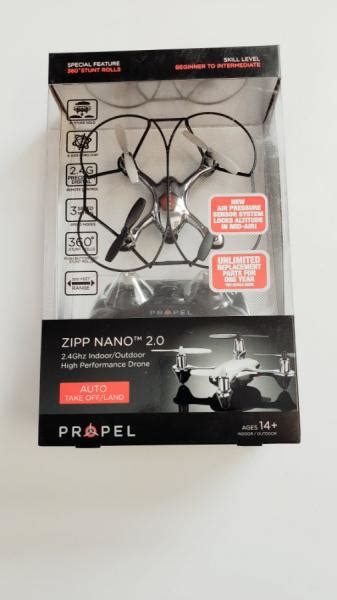 propel zipp nano  drone  digital remote control indooroutdoor  black  ebay