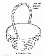 Easter Coloring Basket Pages Empty Crafts Kids Baskets Occasions Holidays Special Printable Kid Part Bushel Printing Help Dot Print Drawings sketch template