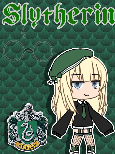 slytherin   gacha life girl harry potter outfits club outfit ideas hogwarts outfits