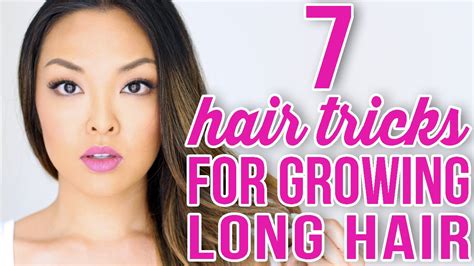 7 tricks to grow your hair longer and faster youtube