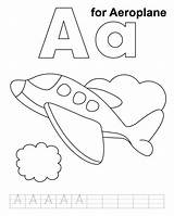 Coloring Aeroplane Handwriting Getdrawings Improvehandwritingtips sketch template