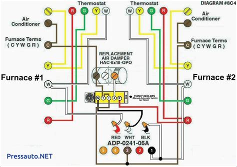 wire furnace thermostat wiring