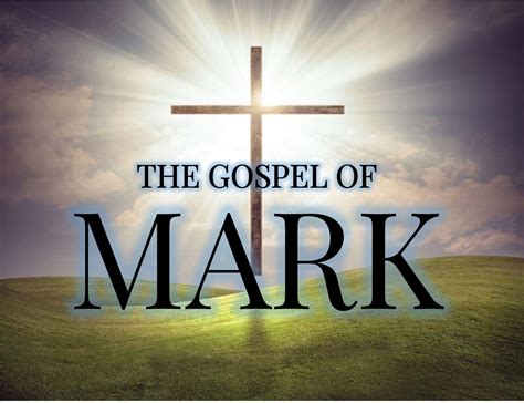 mark christ  promised savior mark   cambria baptist church