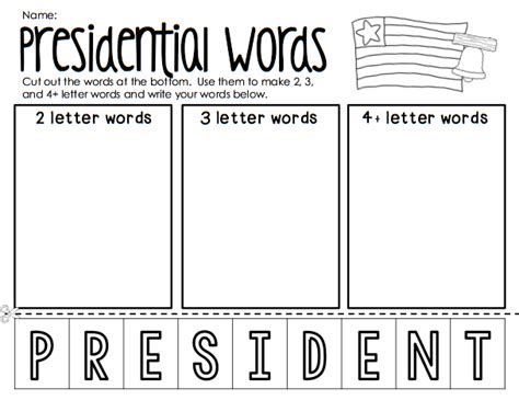 presidents day worksheets  coloring pages  kids