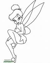 Pan Peter Coloring Pages Tinker Bell Disney Book Disneyclips Funstuff sketch template