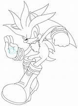 Coloring Silver Hedgehog Colouring Sonic Shadow Pages Drawing Print Deviantart Colour Popular Library Getdrawings Coloringhome sketch template