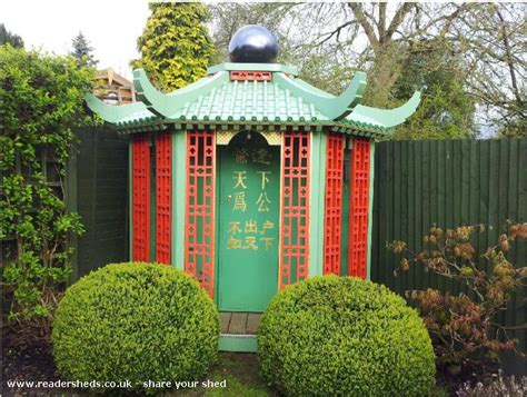 Chinese Shed Unexpected Unique Owned By Colin Miles Shedoftheyear