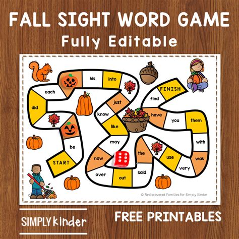 printable sight word games printable templates vrogueco