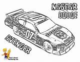 Race Nascar Dodge Ausmalbilder Avenger Genial Albanysinsanity sketch template