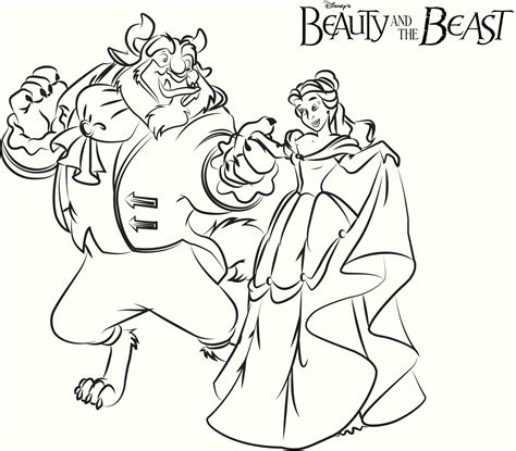 printable beauty   beast coloring pages printable word searches