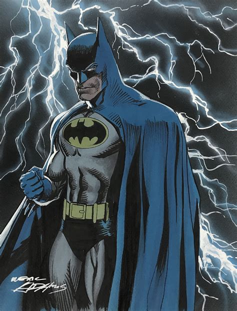 Lot Detail Batman Neal Adams Incredible Fully Drawn