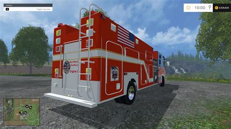 fire truck leaked  farming simulator   mods fs  mods