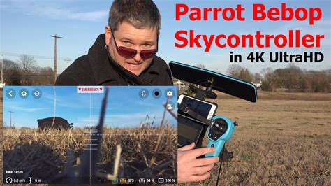 parrot bebop drone  skycontroller ultimate demonstration