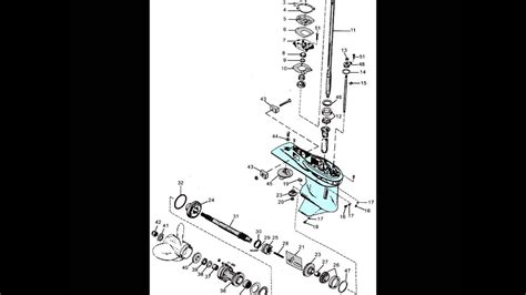 mercury exploded outboard parts drawings   hp    hp youtube