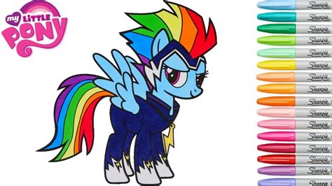 rainbow dash coloring pages   pony ceplok colors